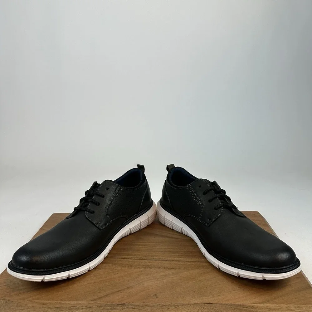 NEW Mens Dockers‎ Fontera 24 Lace Up Casual Dress Shoes Black Size 8